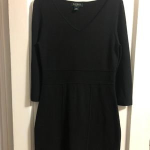 Ralph Lauren Black Body con Dress